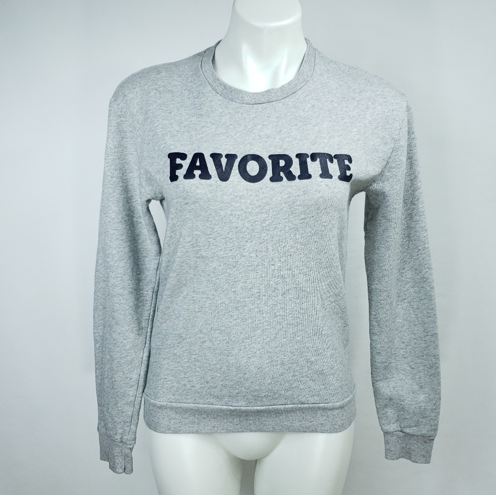 ZARA PULSE FAVORITE Crewneck Sweater Terry #O